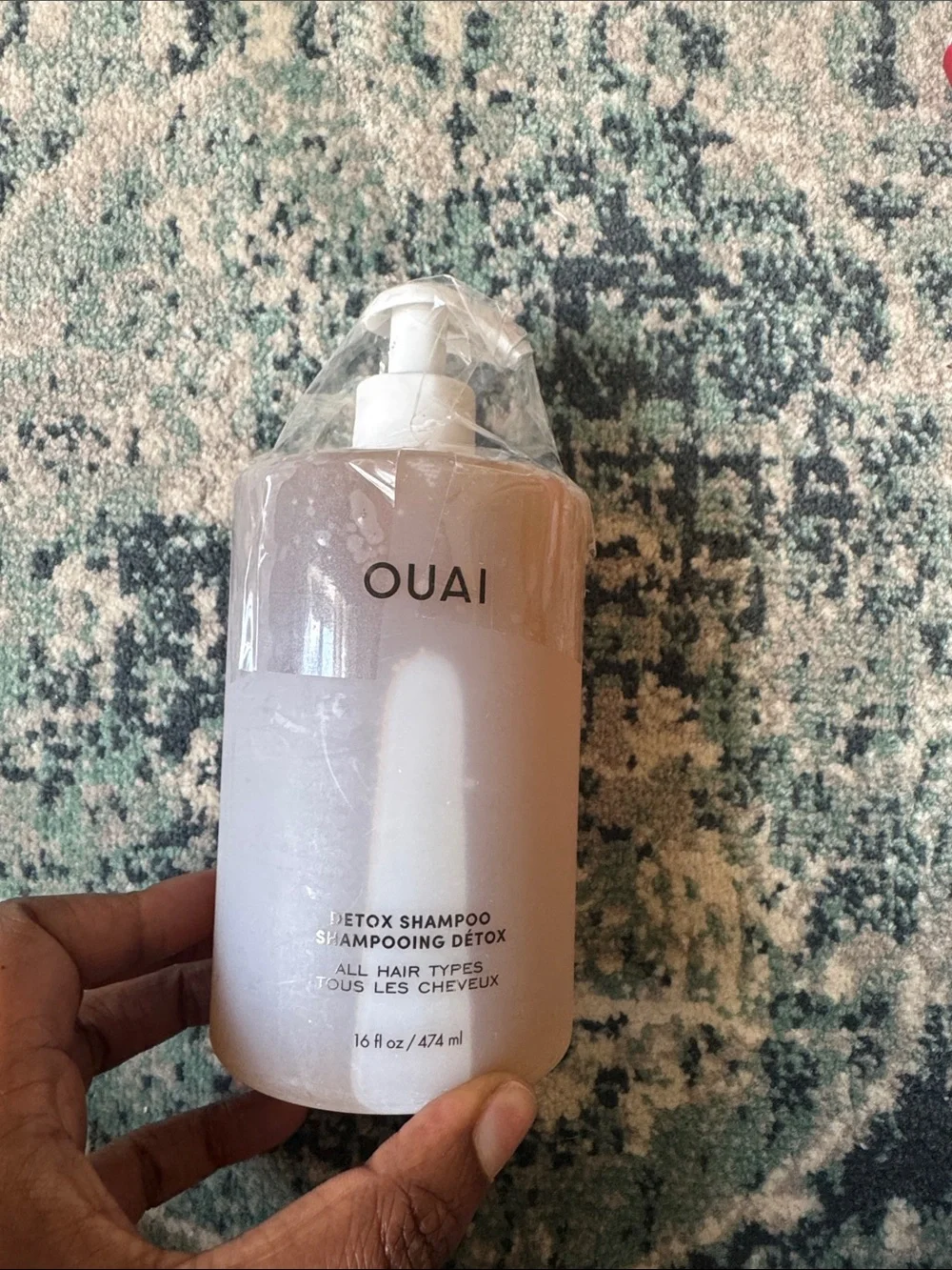 16oz OUAI Detox Shampoo